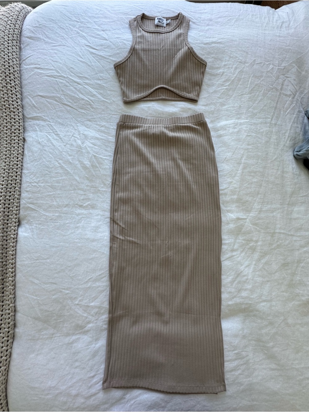 Princess Polly Ribbed Two Piece Set